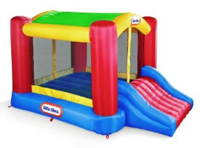 little tikes shady jump and slide bounce house